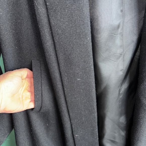 Preston & York stunning black medium wool coat - Picture 5 of 7